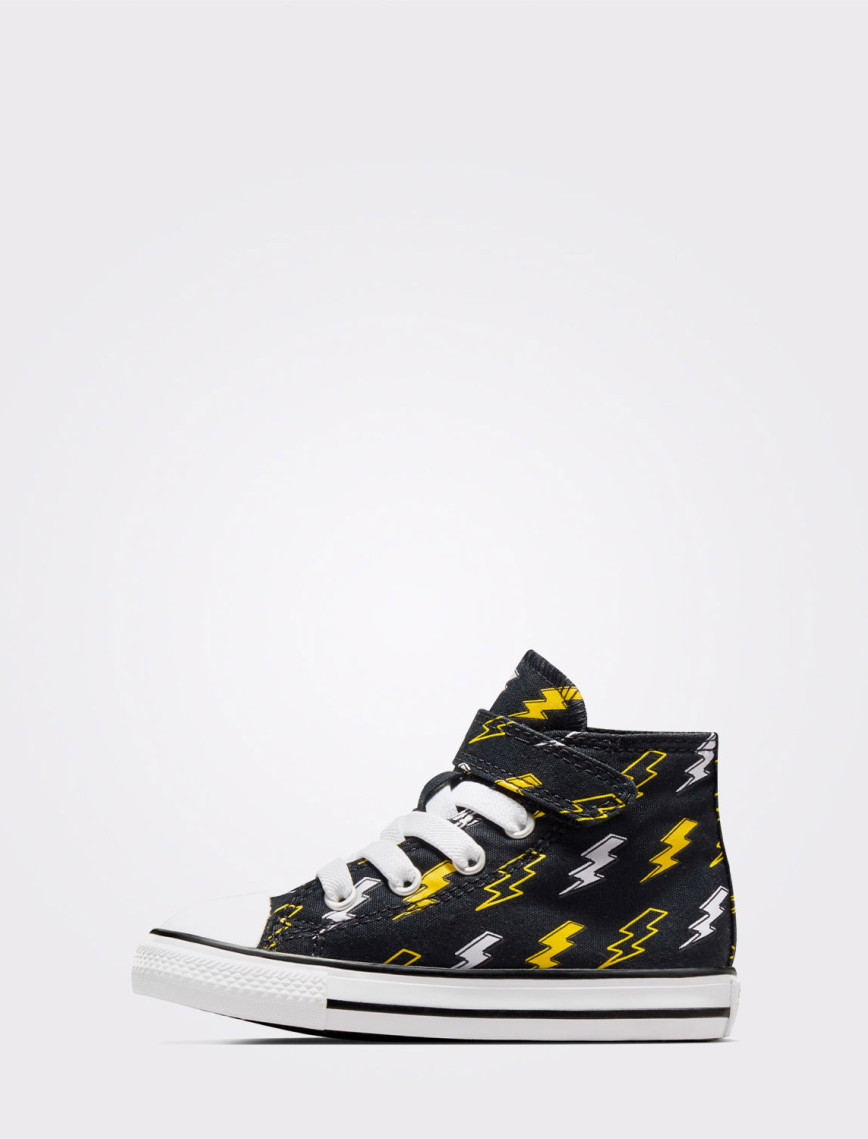 Converse Chuck Taylor All Star Electric Bolt Easy On Bebek Siyah Sneaker Converse Chuck Taylor All Star Electric Bolt Easy On Bebek Siyah Sneaker