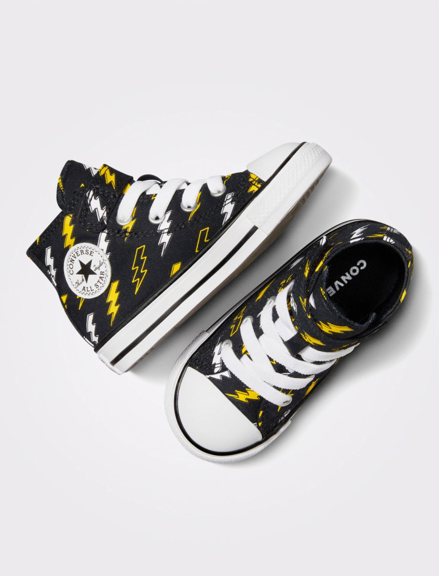 Converse Chuck Taylor All Star Electric Bolt Easy On Bebek Siyah Sneaker Converse Chuck Taylor All Star Electric Bolt Easy On Bebek Siyah Sneaker