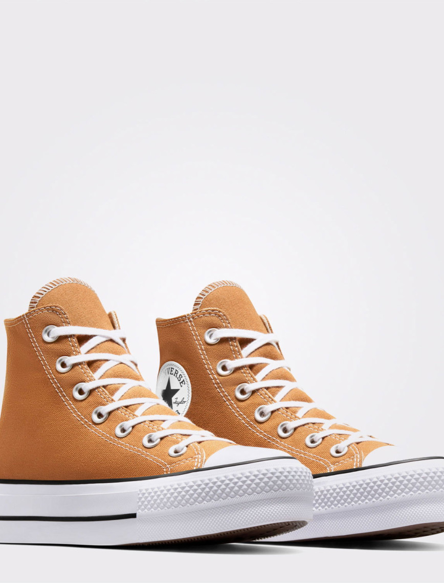 Converse Chuck Taylor All Star Lift Kadın Turuncu Platform Sneaker Converse Chuck Taylor All Star Lift Kadın Turuncu Platform Sneaker