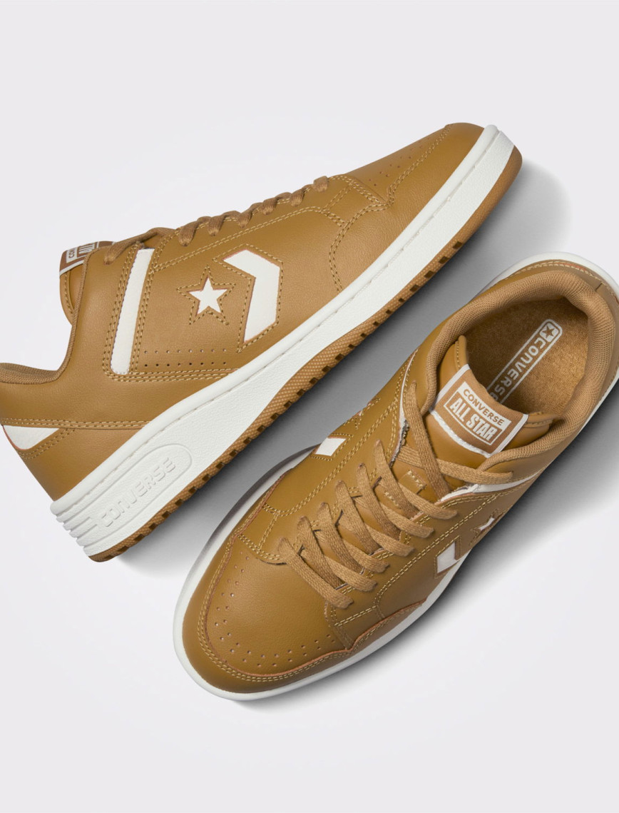 Converse Weapon Unisex Kahverengi Deri Sneaker Converse Weapon Unisex Kahverengi Deri Sneaker