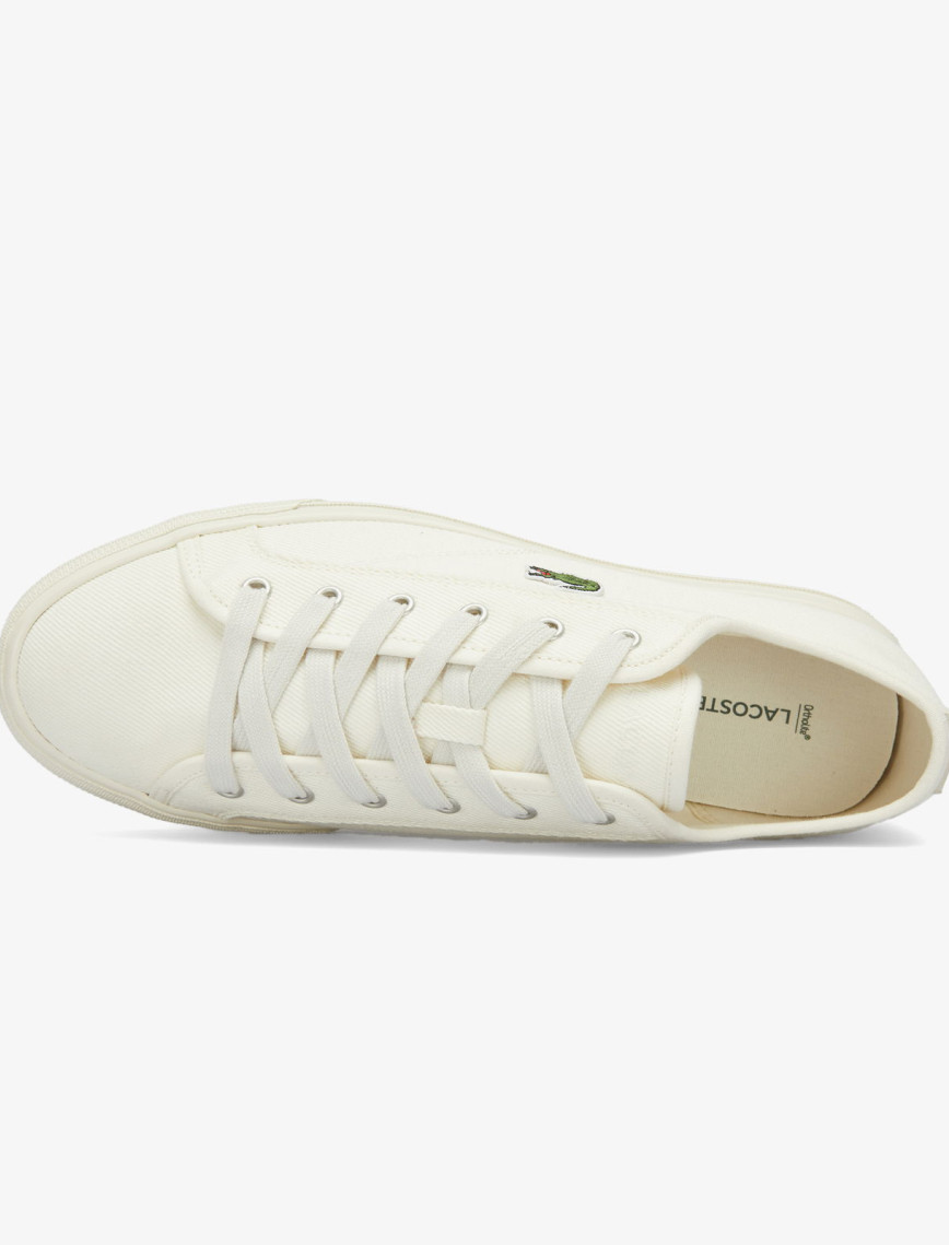 Lacoste Backcourt Erkek Krem Sneaker Lacoste Backcourt Erkek Krem Sneaker