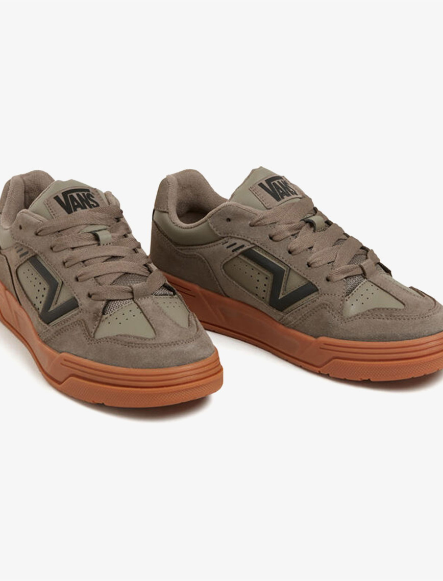 Vans Upland Unisex Haki Sneaker Vans Upland Unisex Haki Sneaker