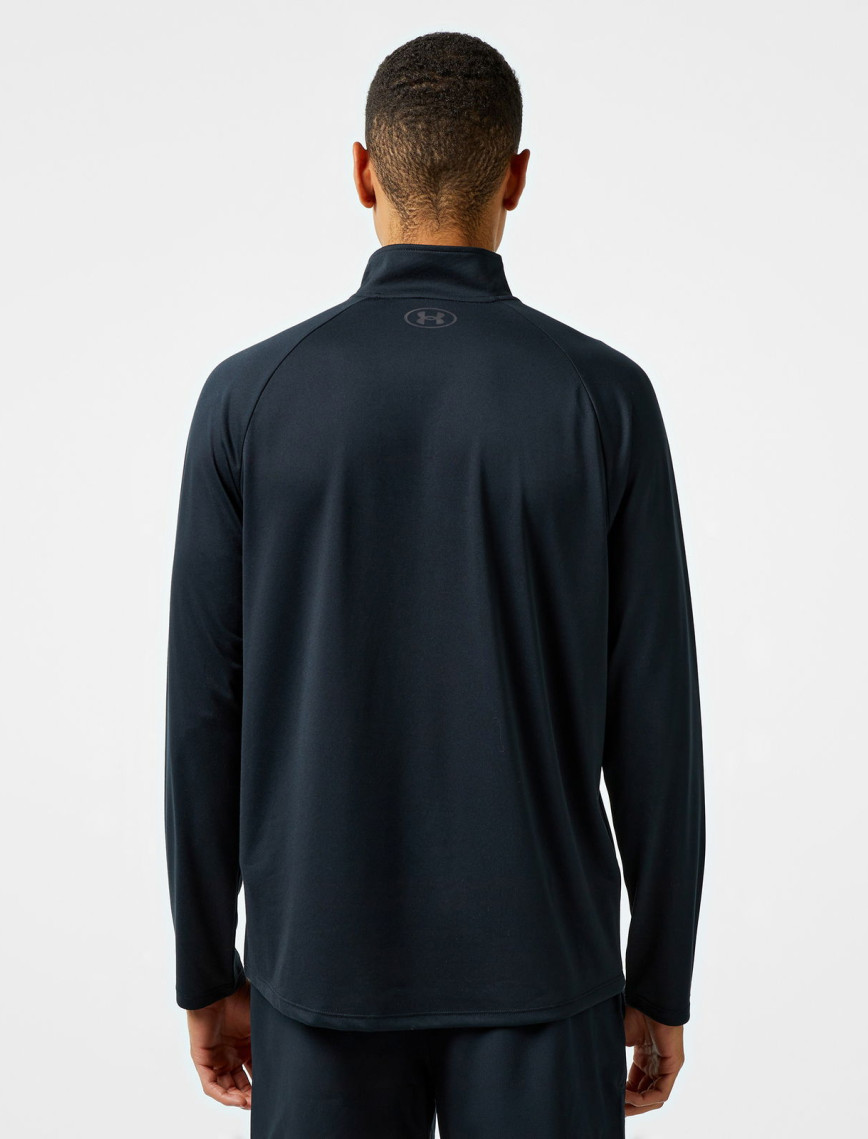 Under Armour Tech 2.0 1/2 Zipped Erkek Siyah Uzun Kollu T-Shirt Under Armour Tech 2.0 1/2 Zipped Erkek Siyah Uzun Kollu T-Shirt