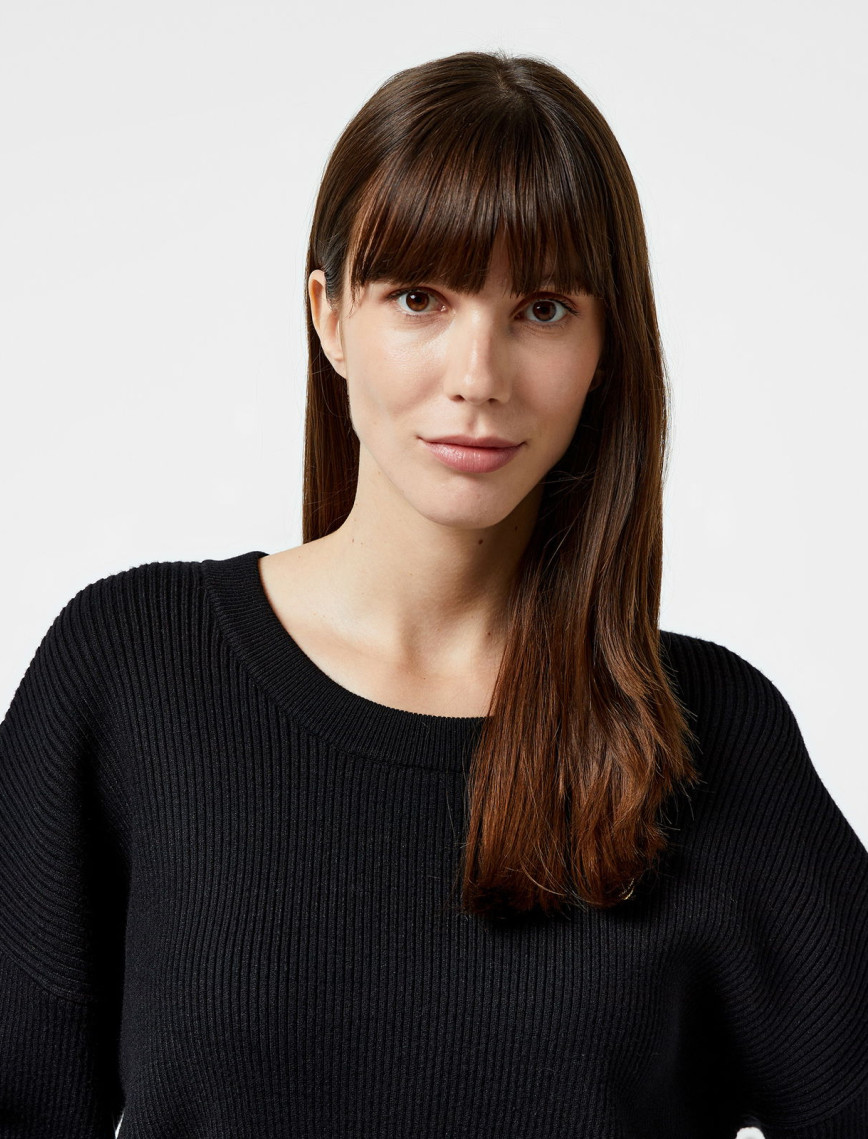 Nautica Kadın Siyah Regular Fit Triko Nautica Kadın Siyah Regular Fit Triko