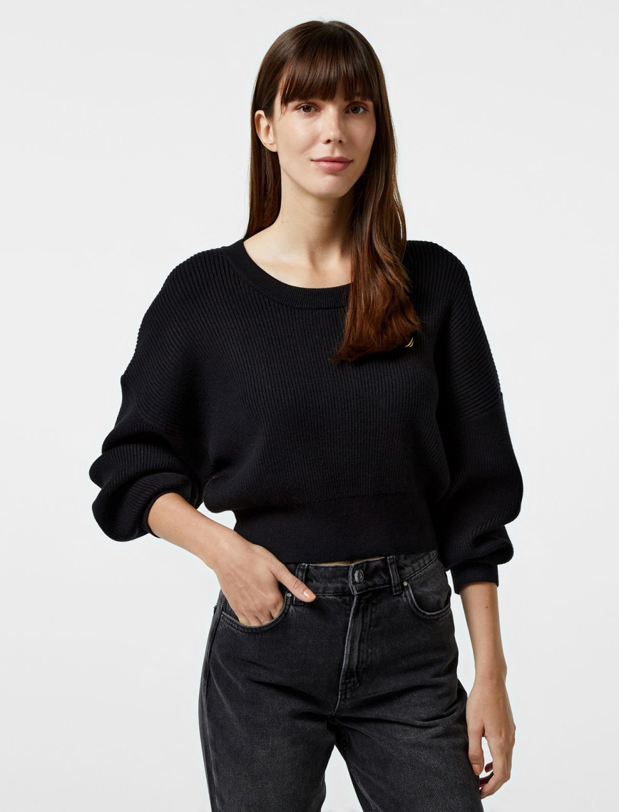 Nautica Kadın Siyah Regular Fit Triko Nautica Kadın Siyah Regular Fit Triko