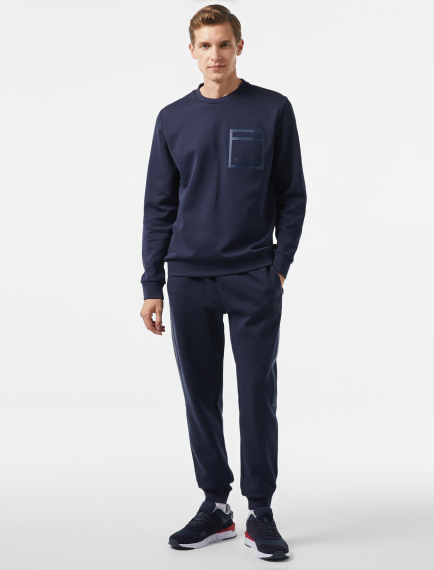 Nautica Erkek Lacivert Regular Fit Sweatshirt Nautica Erkek Lacivert Regular Fit Sweatshirt