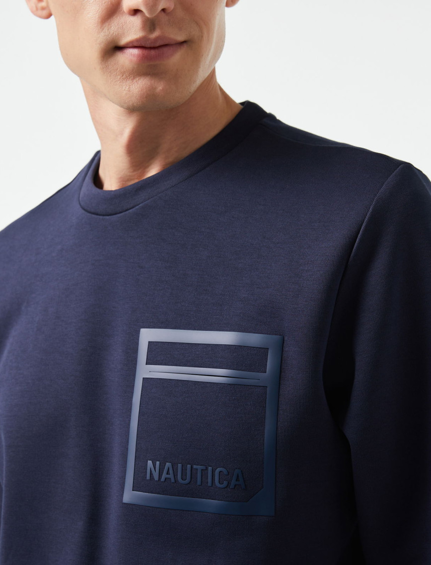 Nautica Erkek Lacivert Regular Fit Sweatshirt Nautica Erkek Lacivert Regular Fit Sweatshirt
