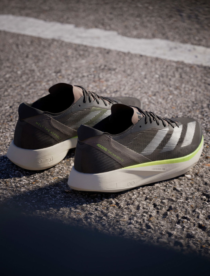 adidas Adizero Takumi 10 Erkek Siyah Koşu Ayakkabısı