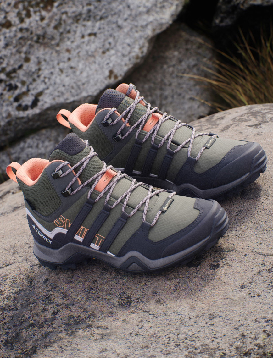 adidas Terrex Swift R2 Mid Kadın Yeşil Outdoor Ayakkabı adidas Terrex Swift R2 Mid Kadın Yeşil Outdoor Ayakkabı