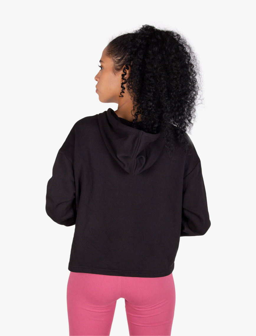 Puma Essentials Cropped Logo Kadın Siyah Günlük Sweatshirt Puma Essentials Cropped Logo Kadın Siyah Günlük Sweatshirt