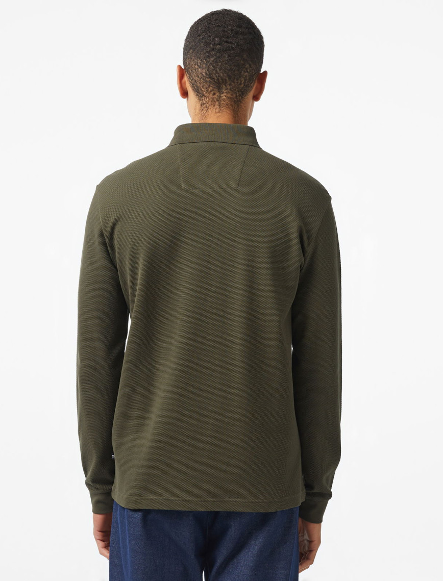 Nautica Erkek Yeşil Slim Fit Uzun Kollu Polo Nautica Erkek Yeşil Slim Fit Uzun Kollu Polo