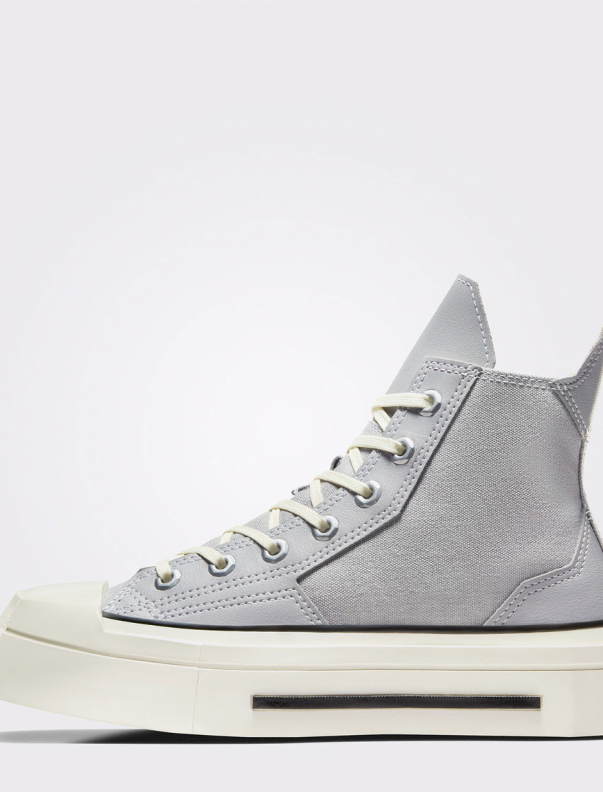 Converse Chuck 70 De Luxe Squared Hi Kadın Gri Sneaker Converse Chuck 70 De Luxe Squared Hi Kadın Gri Sneaker