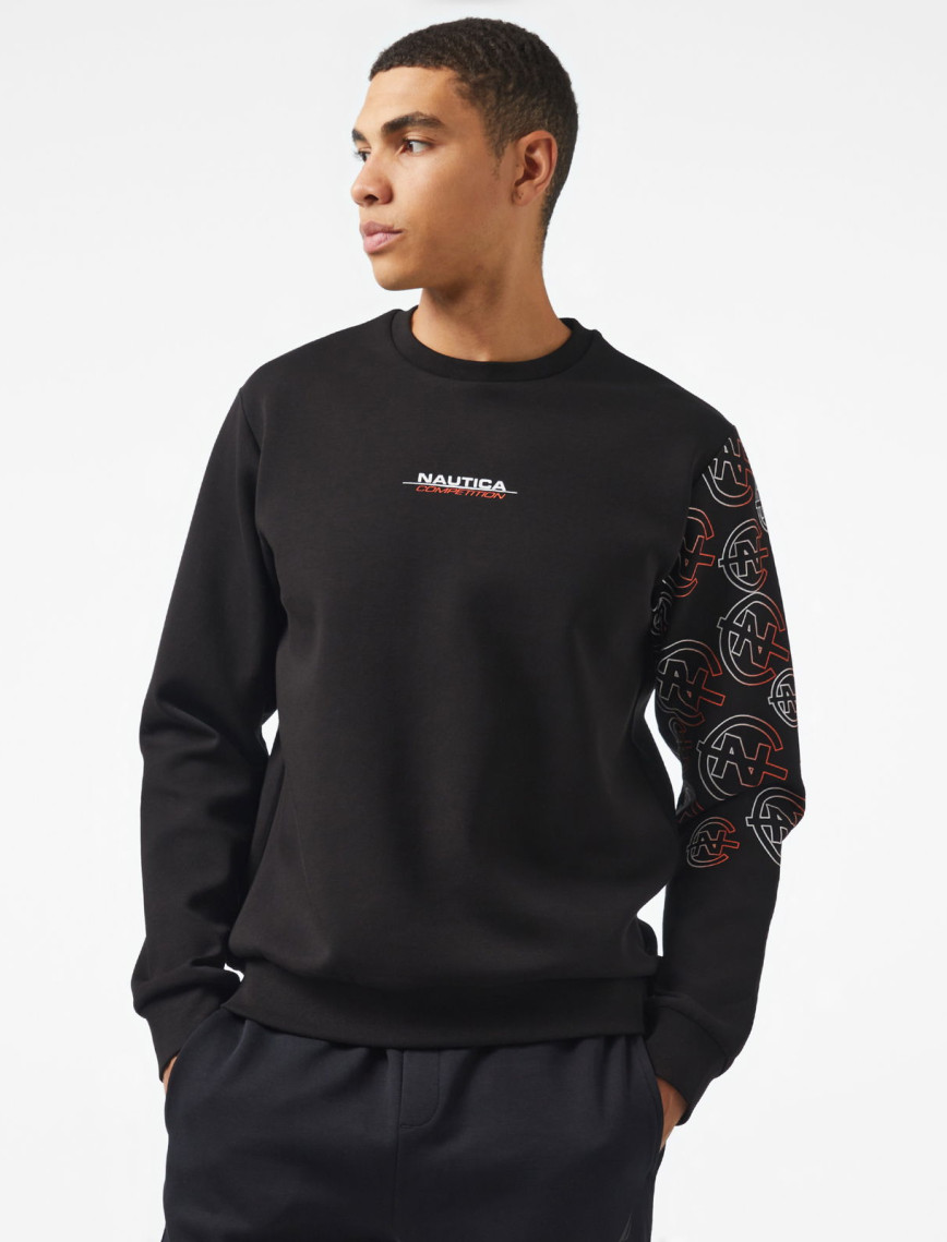 Nautica Erkek Beyaz Standart Fit Sweatshirt Nautica Erkek Beyaz Standart Fit Sweatshirt