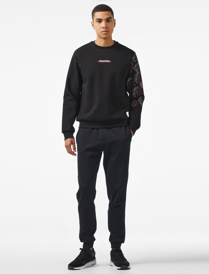 Nautica Erkek Siyah Regular Fit Sweatshirt Nautica Erkek Siyah Regular Fit Sweatshirt