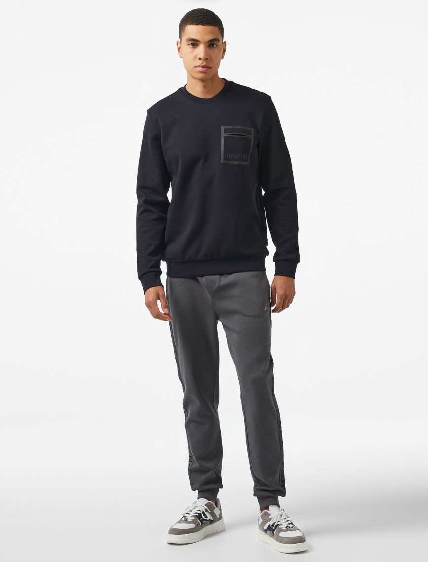 Nautica Erkek Siyah Regular Fit Sweatshirt Nautica Erkek Siyah Regular Fit Sweatshirt