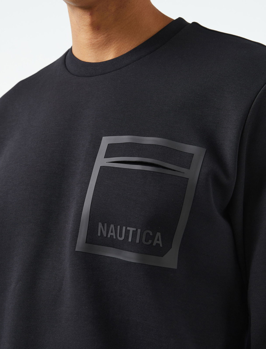 Nautica Erkek Siyah Regular Fit Sweatshirt Nautica Erkek Siyah Regular Fit Sweatshirt