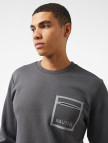 Nautica Erkek Gri Regular Fit Sweatshirt