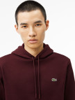 Lacoste Classic Erkek Classic Fit Bordo Hoodie Lacoste Classic Erkek Classic Fit Bordo Hoodie