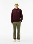 Lacoste Classic Erkek Classic Fit Bordo Hoodie Lacoste Classic Erkek Classic Fit Bordo Hoodie