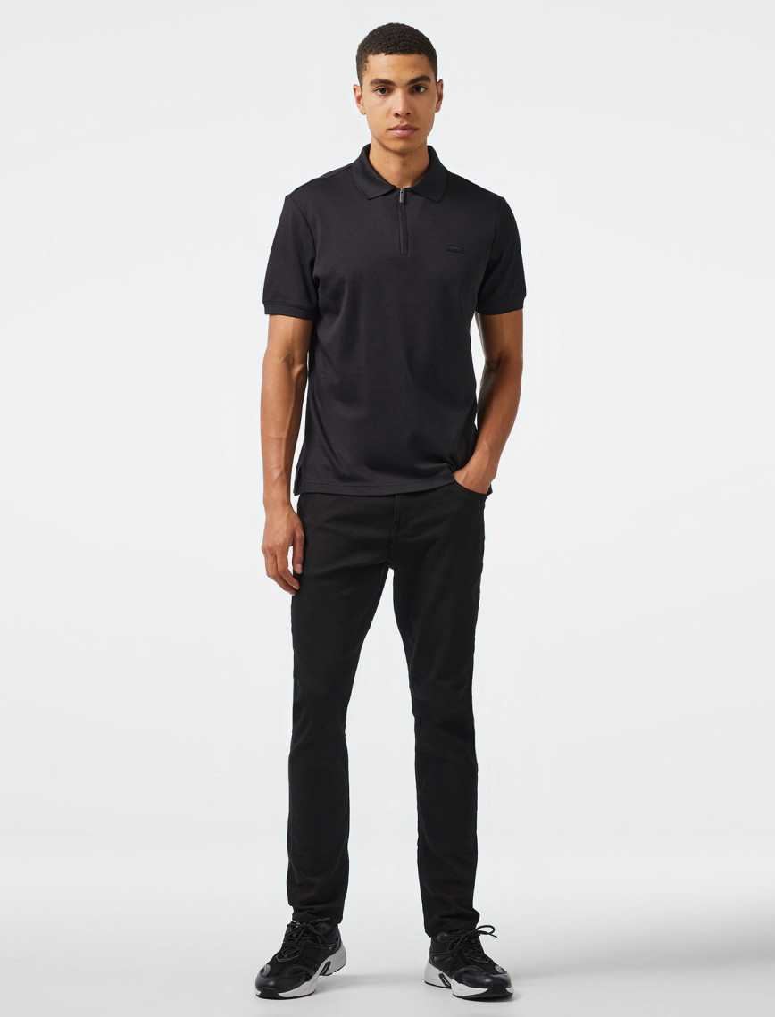 Calvin Klein Essentials Erkek Siyah Polo Calvin Klein Essentials Erkek Siyah Polo