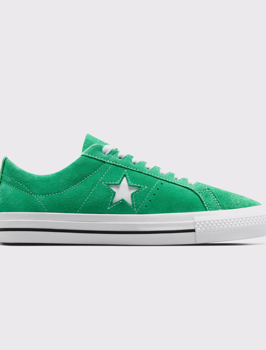 Converse One Star Pro Unisex Yeşil Süet Sneaker Converse One Star Pro Unisex Yeşil Süet Sneaker