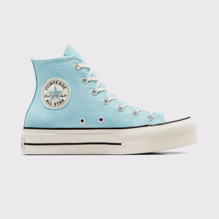 Converse Chuck Taylor All Star Lift Kadın Mavi Platform Sneaker Converse Chuck Taylor All Star Lift Kadın Mavi Platform Sneaker