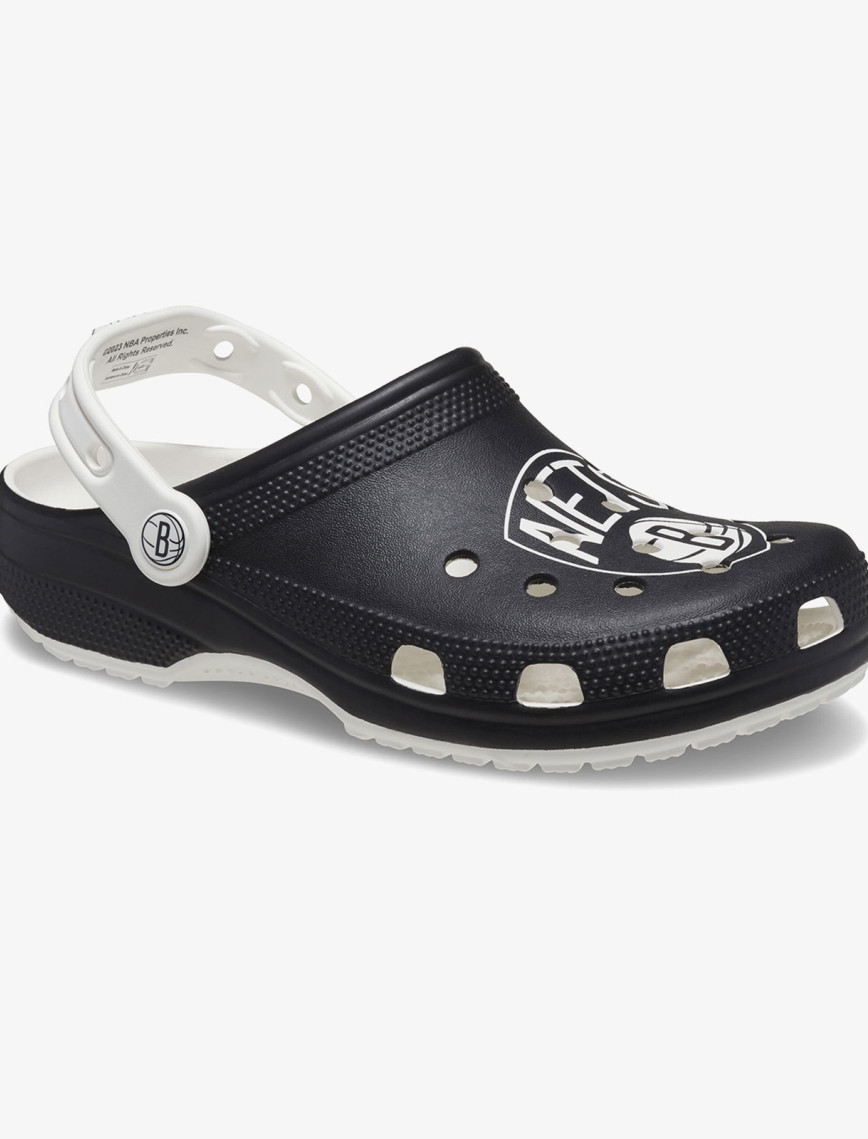 Crocs NBA Brooklyn Nets Cls Clg Erkek Siyah Terlik Crocs NBA Brooklyn Nets Cls Clg Erkek Siyah Terlik