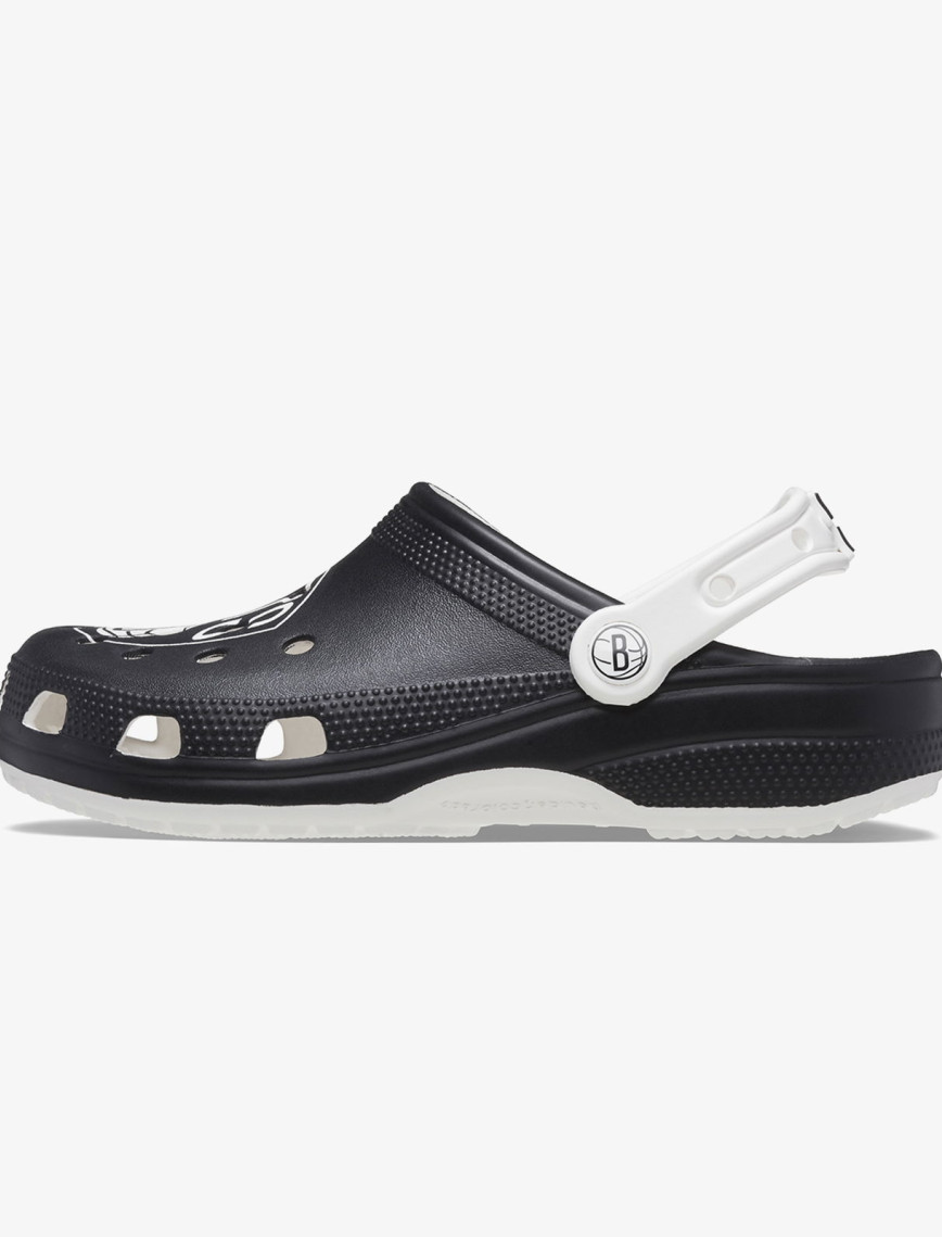 Crocs NBA Brooklyn Nets Cls Clg Erkek Siyah Terlik Crocs NBA Brooklyn Nets Cls Clg Erkek Siyah Terlik