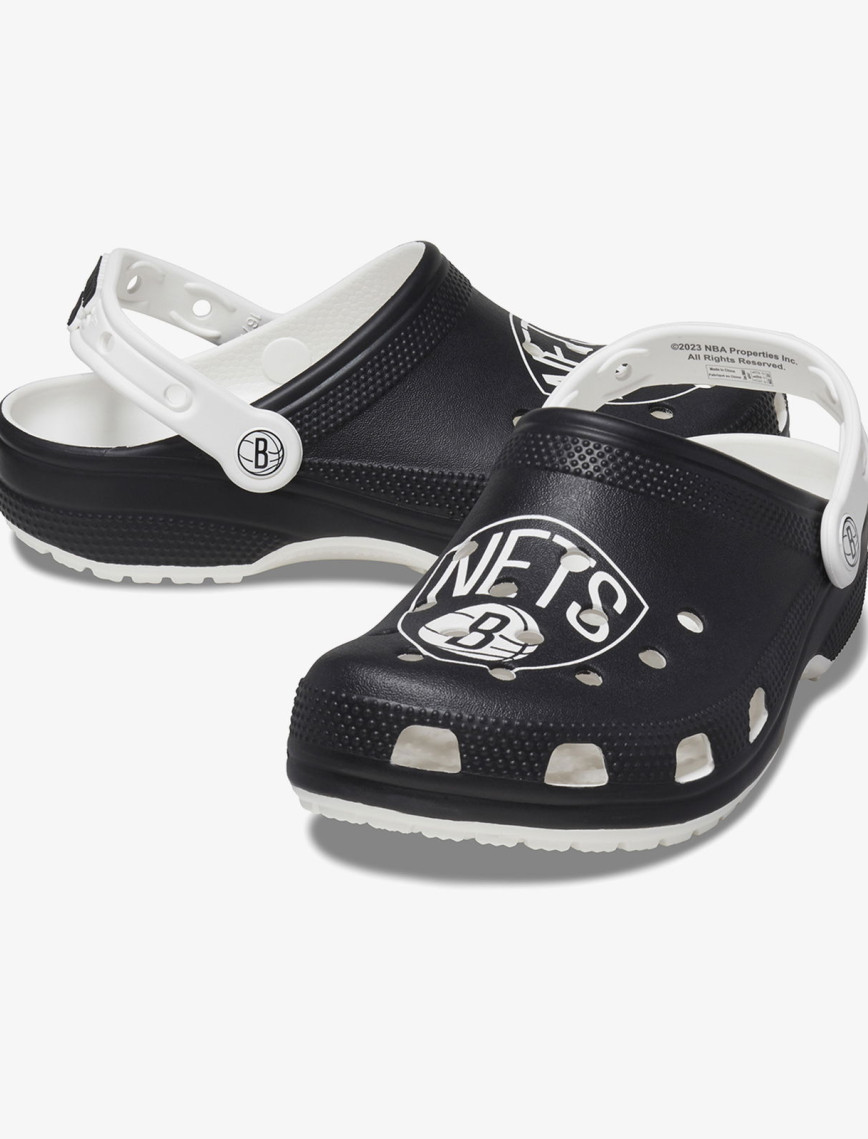 Crocs NBA Brooklyn Nets Cls Clg Erkek Siyah Terlik Crocs NBA Brooklyn Nets Cls Clg Erkek Siyah Terlik
