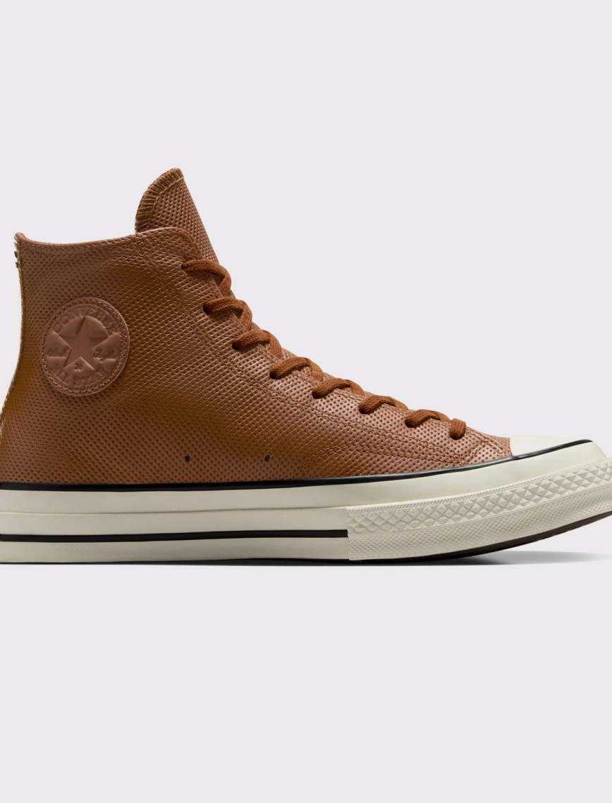 Converse Chuck 70 Unisex Kahverengi Deri Sneaker Converse Chuck 70 Unisex Kahverengi Deri Sneaker
