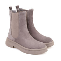 Kadın Vizon Lastikli Nubuk Deri Chelsea Bot Kadın Vizon Lastikli Nubuk Deri Chelsea Bot