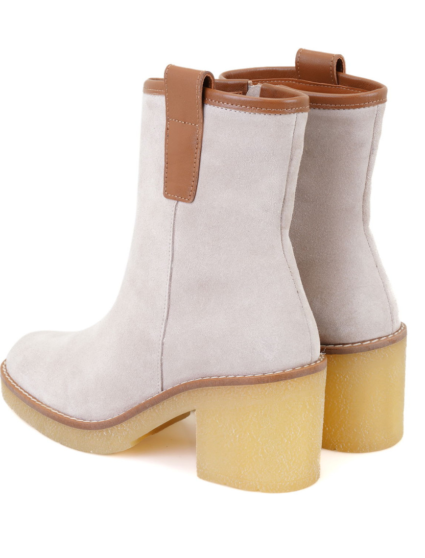 Loza Vizon Kadın Topuklu Süet Deri Bot