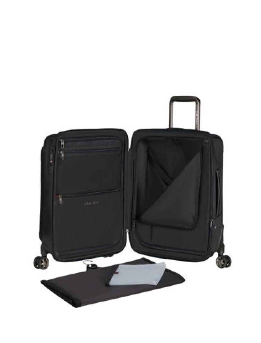 Samsonite Pro-Dlx-6 - Spinner 4 Tekerlekli Kabin Boy Valiz 55 cm