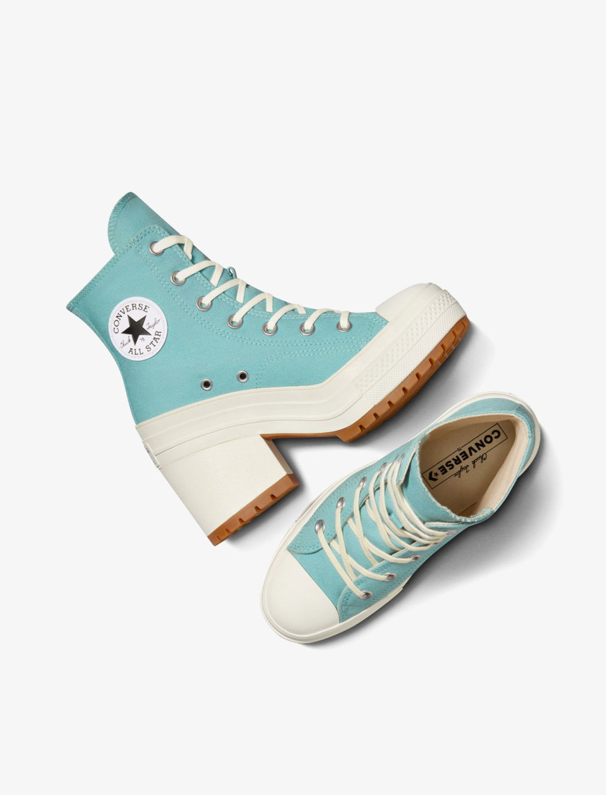 Converse Chuck 70 De Luxe Heel Hi Kadın Mavi Sneaker Converse Chuck 70 De Luxe Heel Hi Kadın Mavi Sneaker