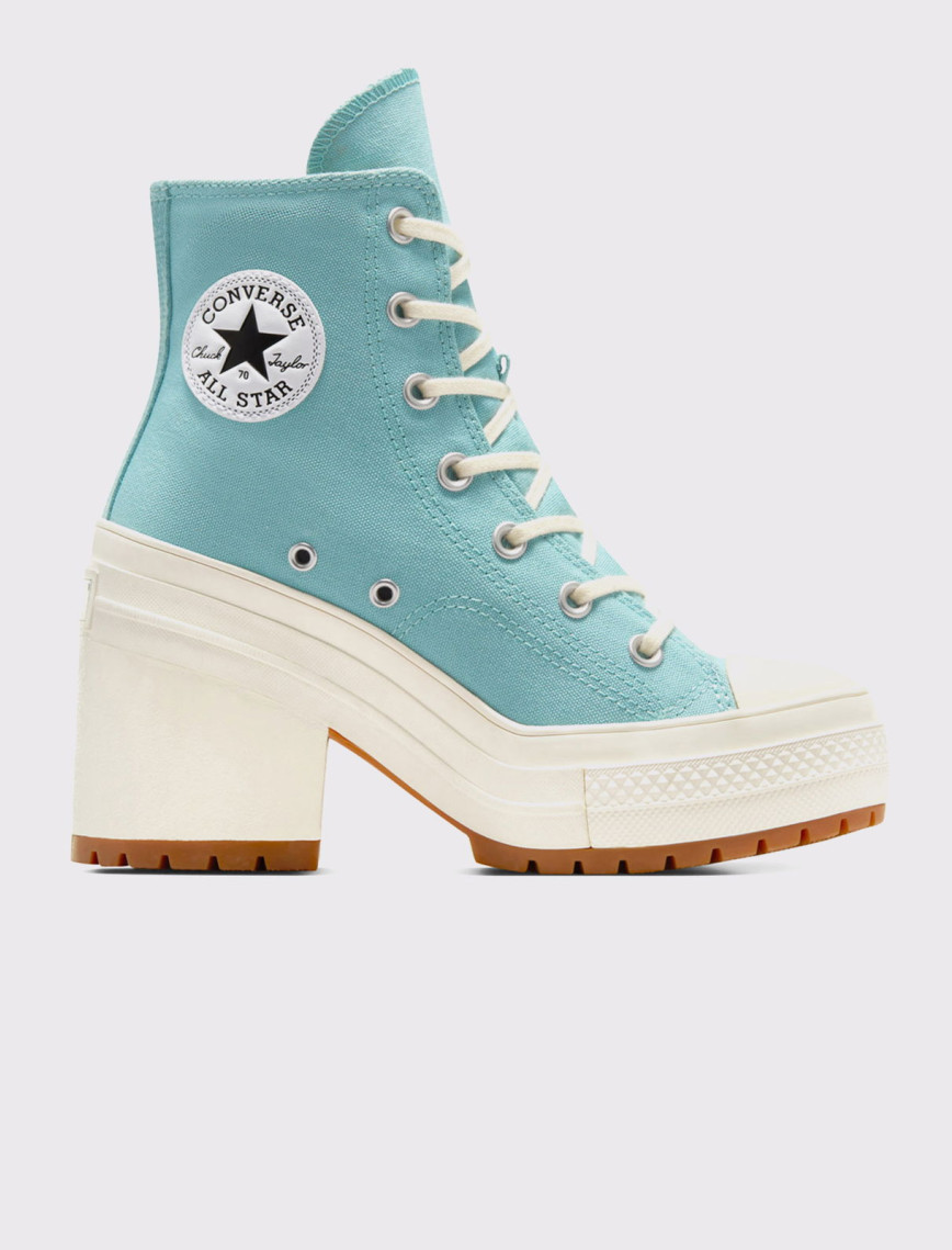 Converse Chuck 70 De Luxe Heel Hi Kadın Mavi Sneaker Converse Chuck 70 De Luxe Heel Hi Kadın Mavi Sneaker
