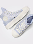 Converse Chuck Taylor All Star Lift Kadın Lila Süet Platform Sneaker Converse Chuck Taylor All Star Lift Kadın Lila Süet Platform Sneaker