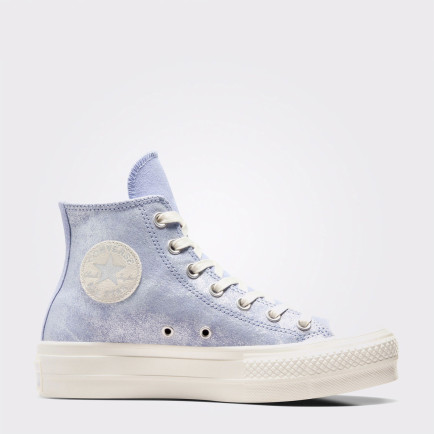 Converse Chuck Taylor All Star Lift Kadın Lila Süet Platform Sneaker Converse Chuck Taylor All Star Lift Kadın Lila Süet Platform Sneaker