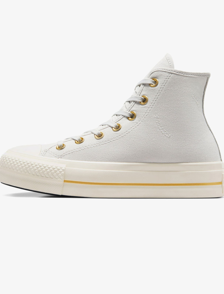 Converse Chuck Taylor All Star Lift Kadın Gri Platform Sneaker Converse Chuck Taylor All Star Lift Kadın Gri Platform Sneaker