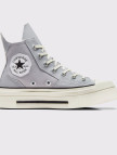 Converse Chuck 70 De Luxe Squared Hi Kadın Gri Sneaker Converse Chuck 70 De Luxe Squared Hi Kadın Gri Sneaker