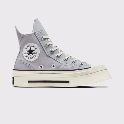 Converse Chuck 70 De Luxe Squared Hi Kadın Gri Sneaker Converse Chuck 70 De Luxe Squared Hi Kadın Gri Sneaker
