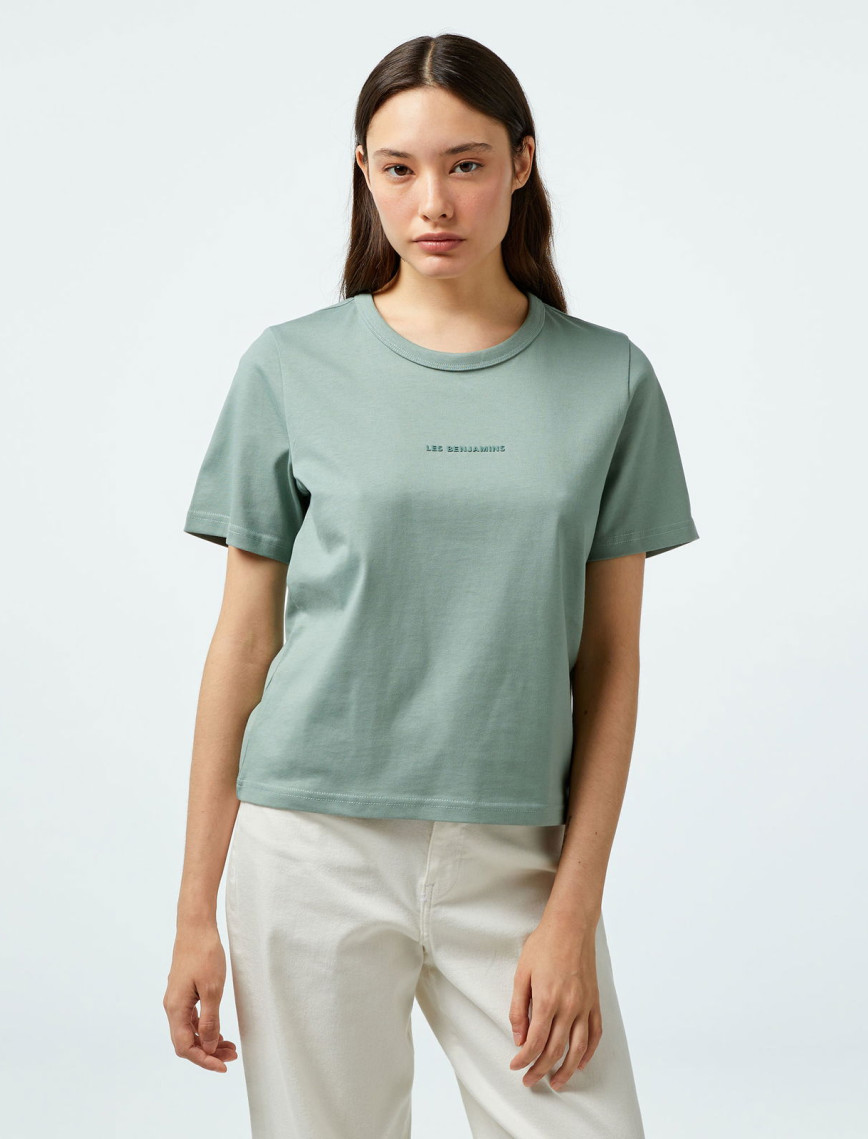 Les Benjamins 404 Kadın Yeşil T-Shirt Les Benjamins 404 Kadın Yeşil T-Shirt