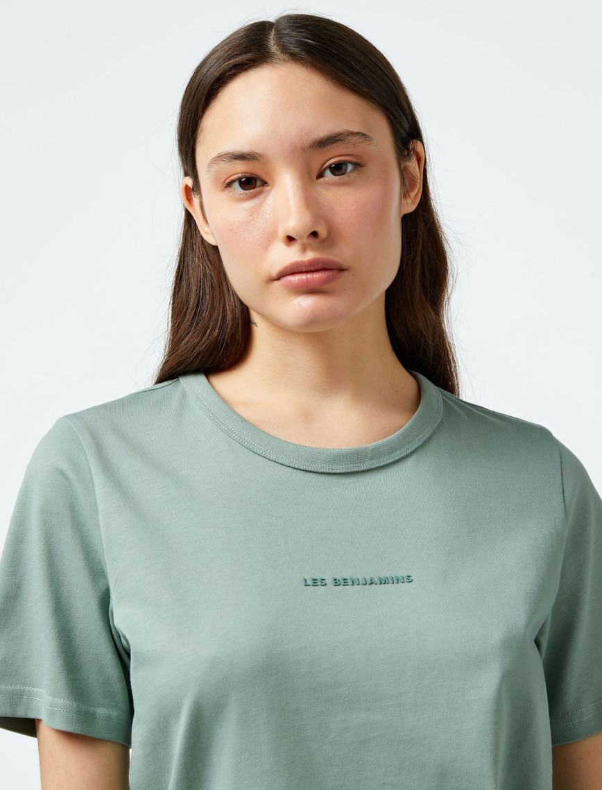 Les Benjamins 404 Kadın Yeşil T-Shirt Les Benjamins 404 Kadın Yeşil T-Shirt