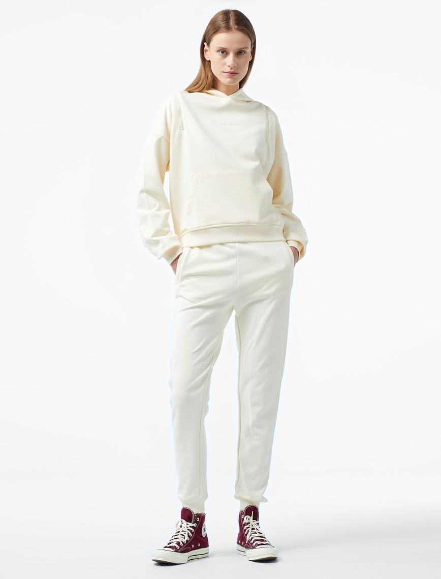 UNITED4 Classic Kadın Krem Sweatshirt UNITED4 Classic Kadın Krem Sweatshirt