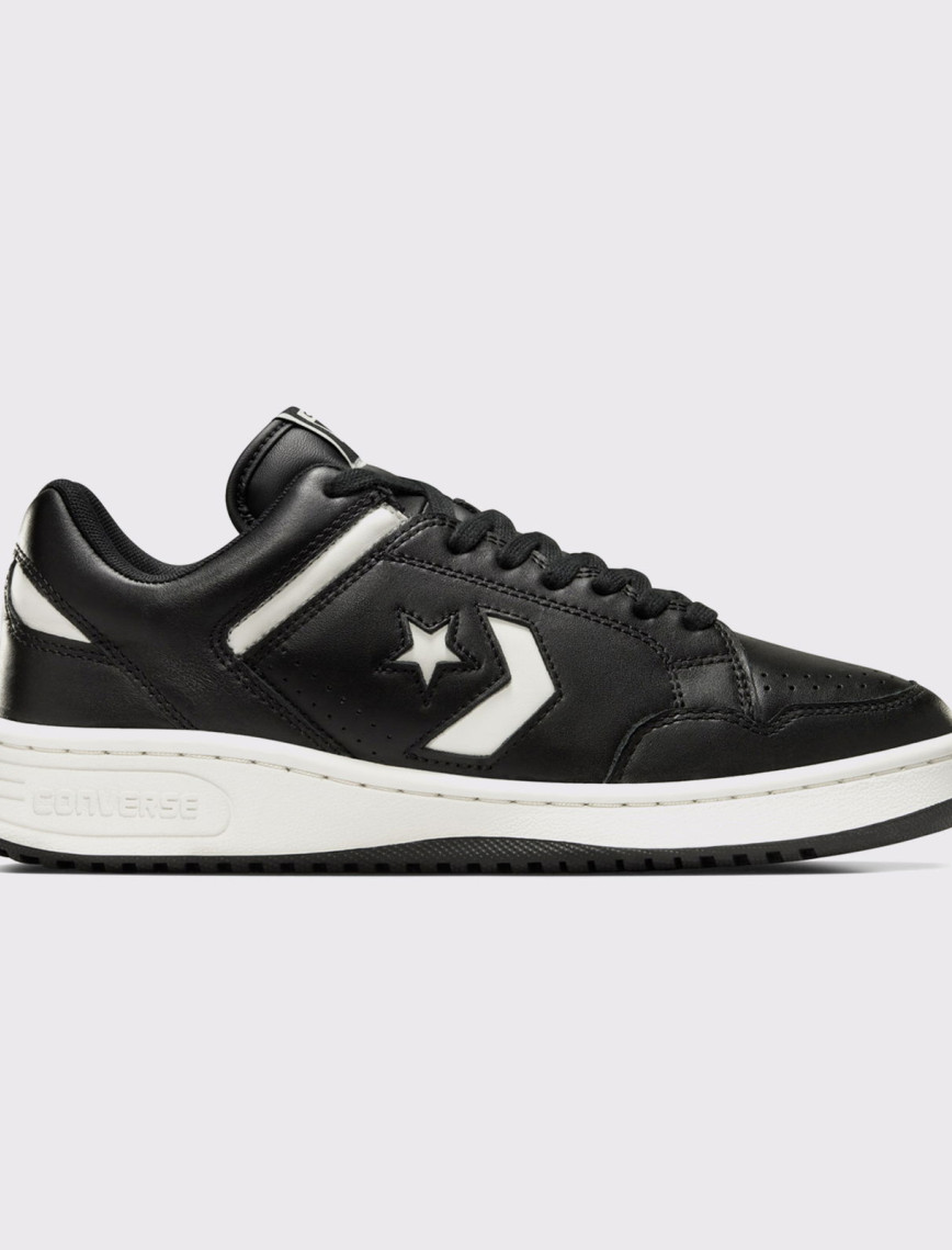 Converse CONS Weapon Unisex Siyah Deri Sneaker Converse CONS Weapon Unisex Siyah Deri Sneaker