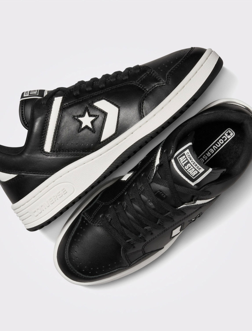 Converse CONS Weapon Unisex Siyah Deri Sneaker Converse CONS Weapon Unisex Siyah Deri Sneaker