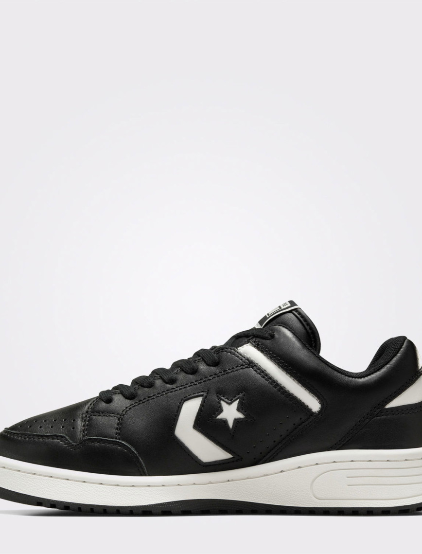 Converse Weapon Unisex Siyah Deri Sneaker Converse Weapon Unisex Siyah Deri Sneaker