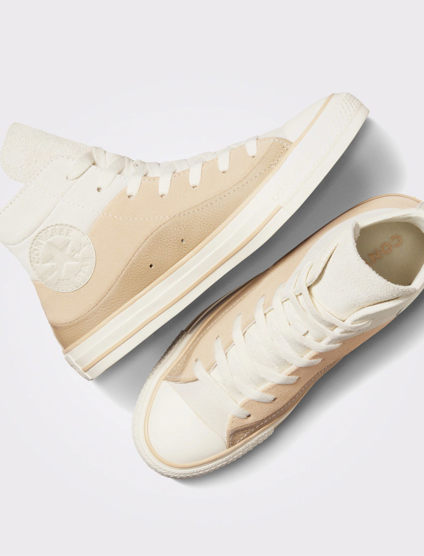 Converse Chuck Taylor All Star Unisex Krem Deri Sneaker Converse Chuck Taylor All Star Unisex Krem Deri Sneaker