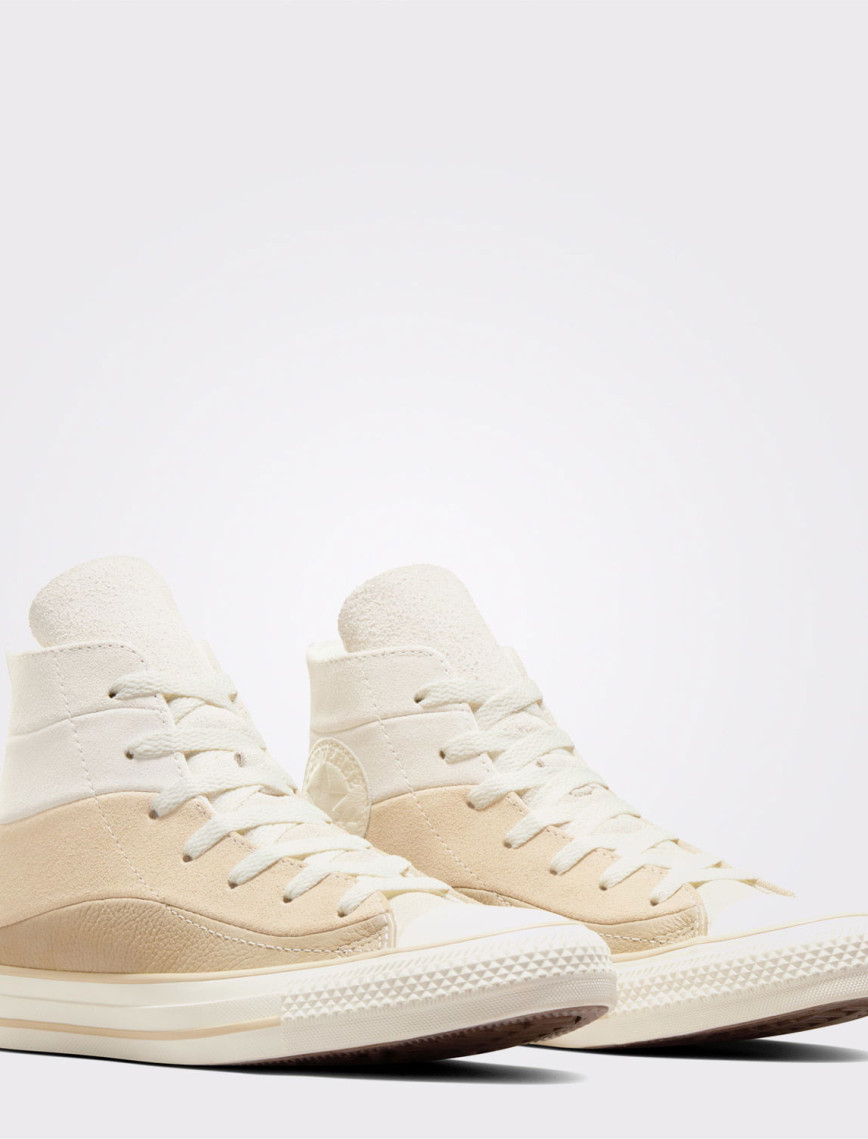 Converse Chuck Taylor All Star Unisex Krem Deri Sneaker Converse Chuck Taylor All Star Unisex Krem Deri Sneaker