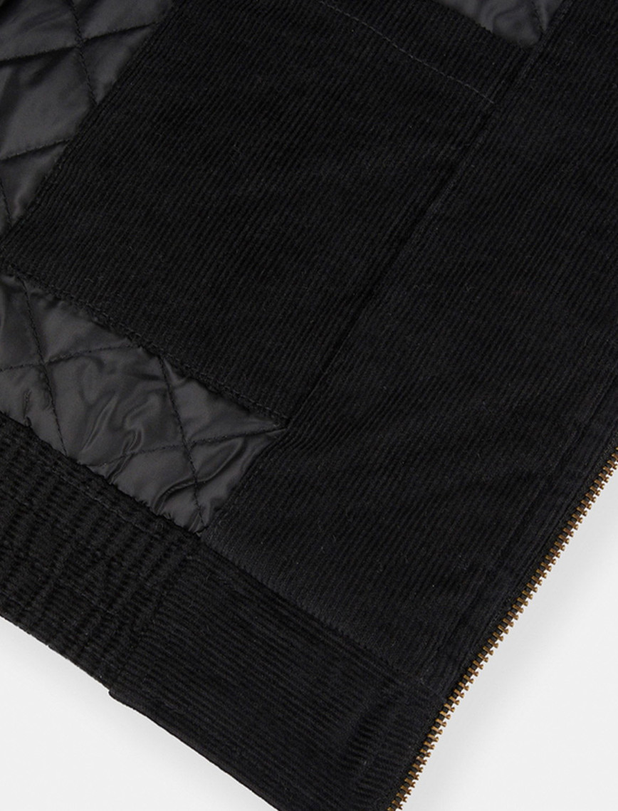 Dickies Corduroy Hooded Siyah Kadın Ceket