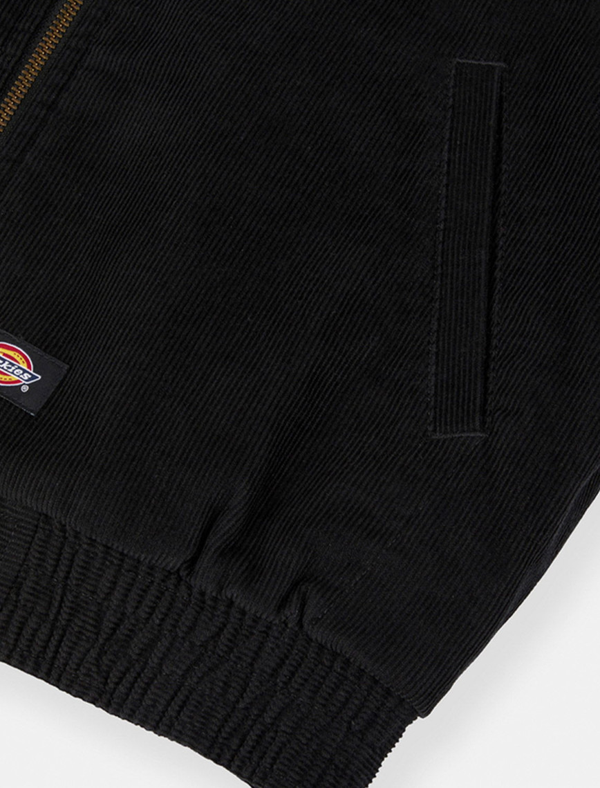 Dickies Corduroy Hooded Siyah Kadın Ceket